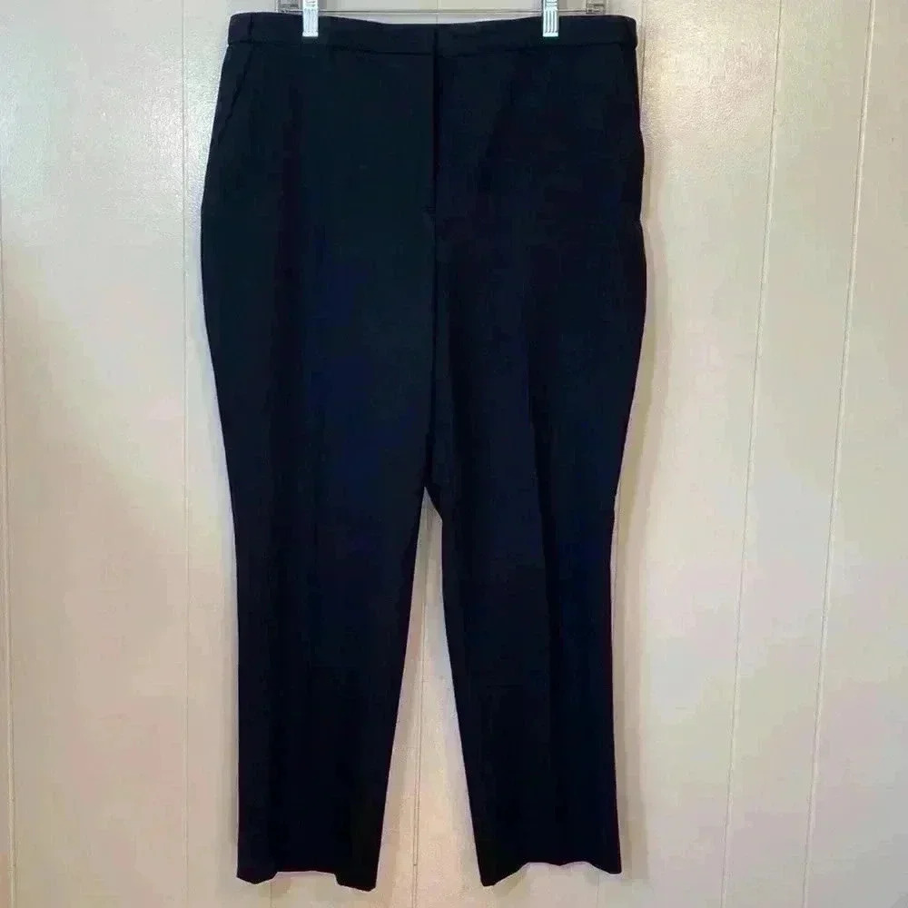Lands’ End Navy Blue Trouser Pants in Size 14P.